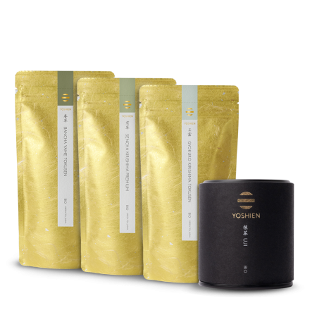 Organic Green Tea Essential Set, 40g Matcha